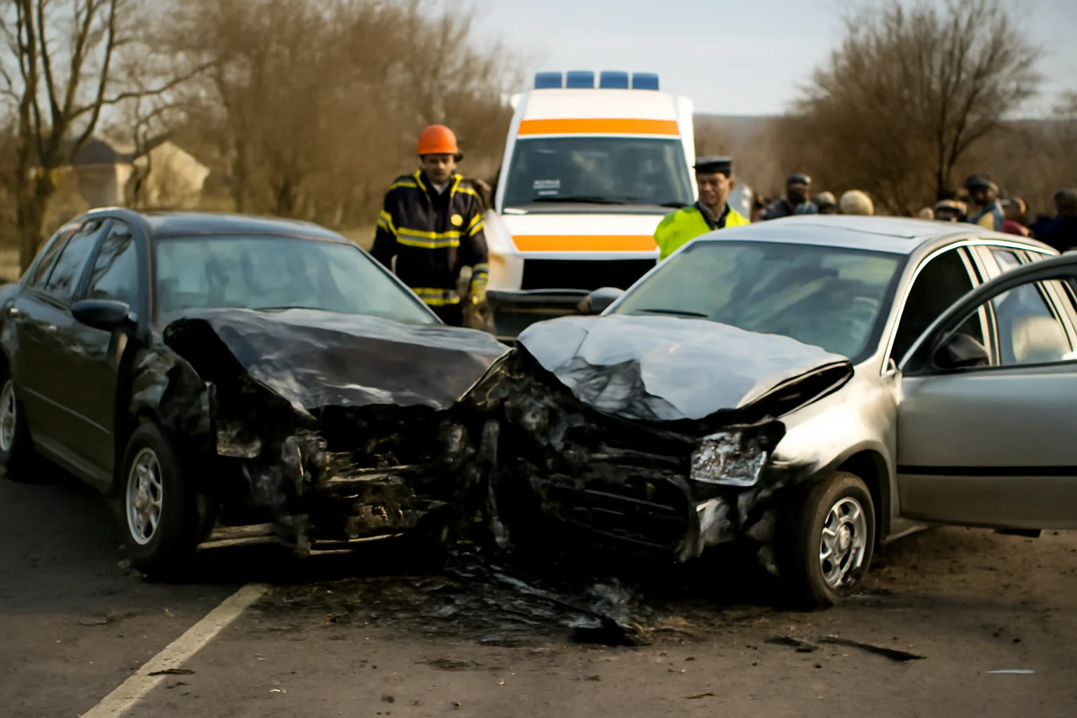 Accident grav de circulație cu victime în comuna Cașin