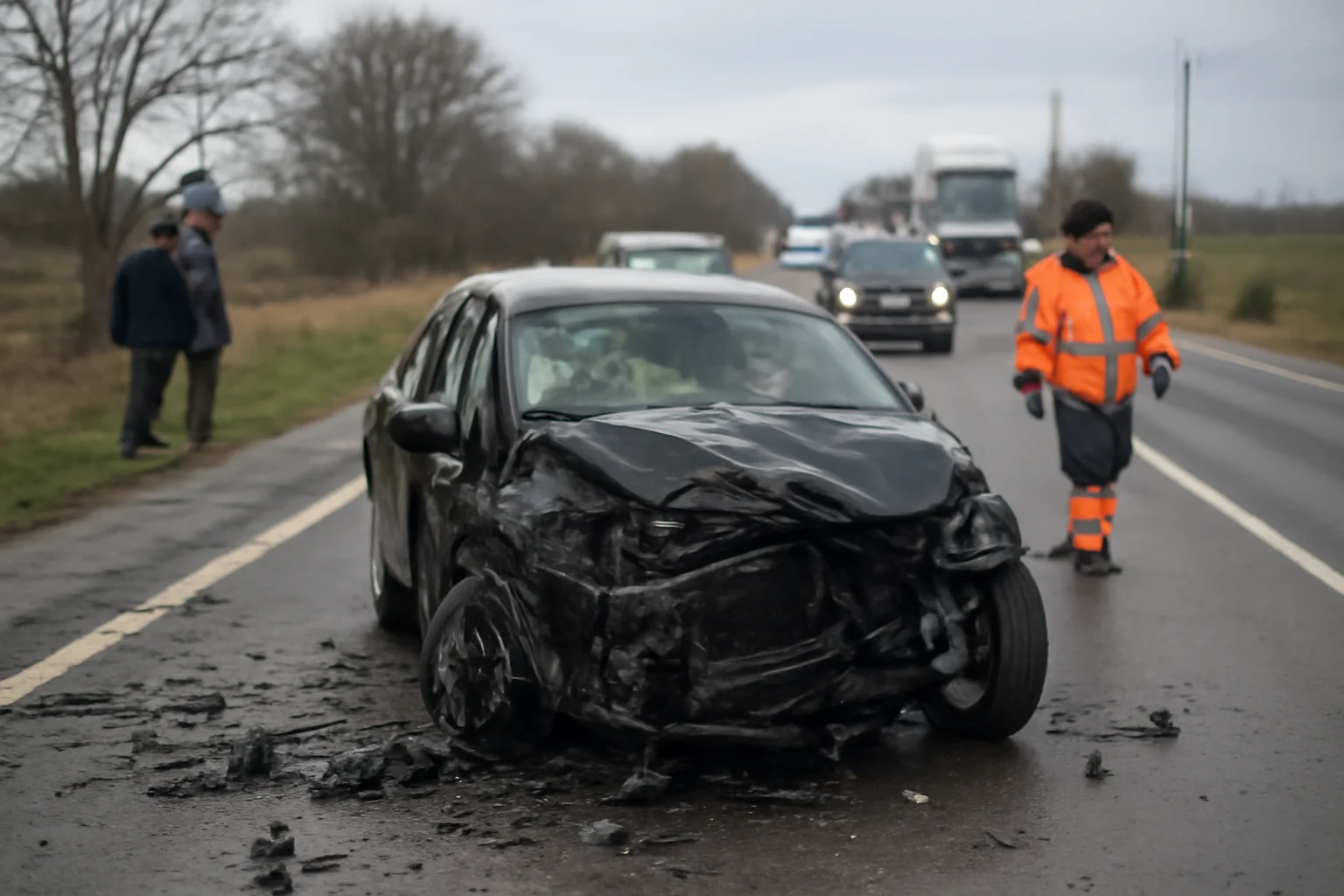 Accident rutier mortal pe E85, pe traseul Bacău–Roman, în localitatea Traian