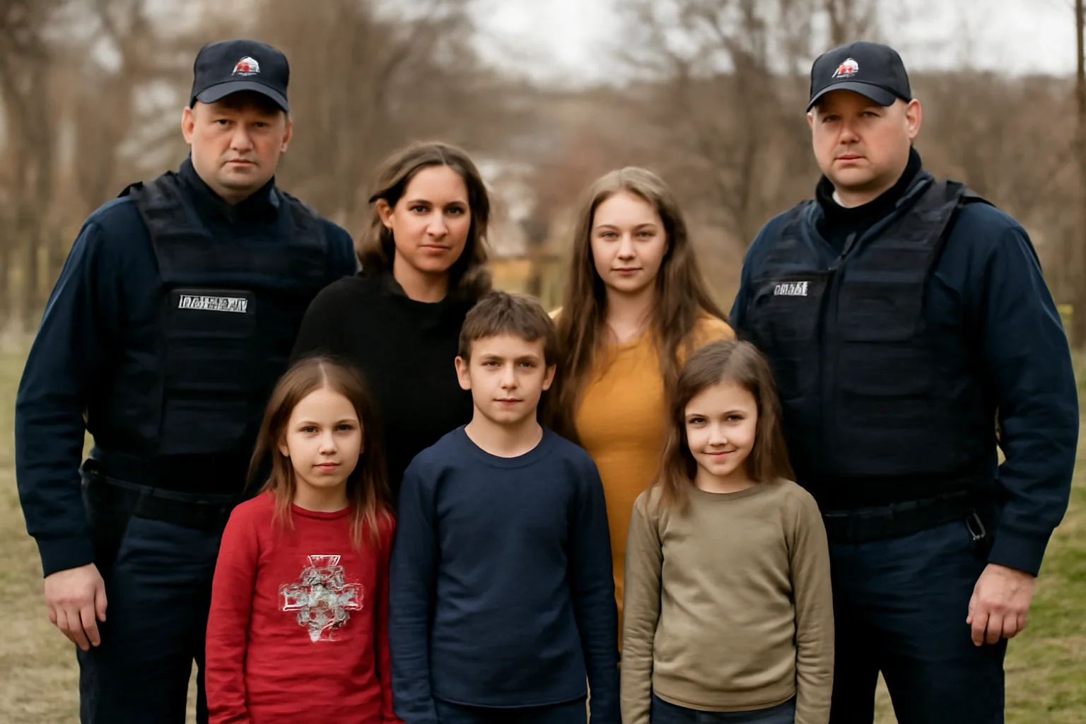 Acțiune umanitară a polițiștilor SAS Bacău pentru o familie cu cinci copii din Săucești