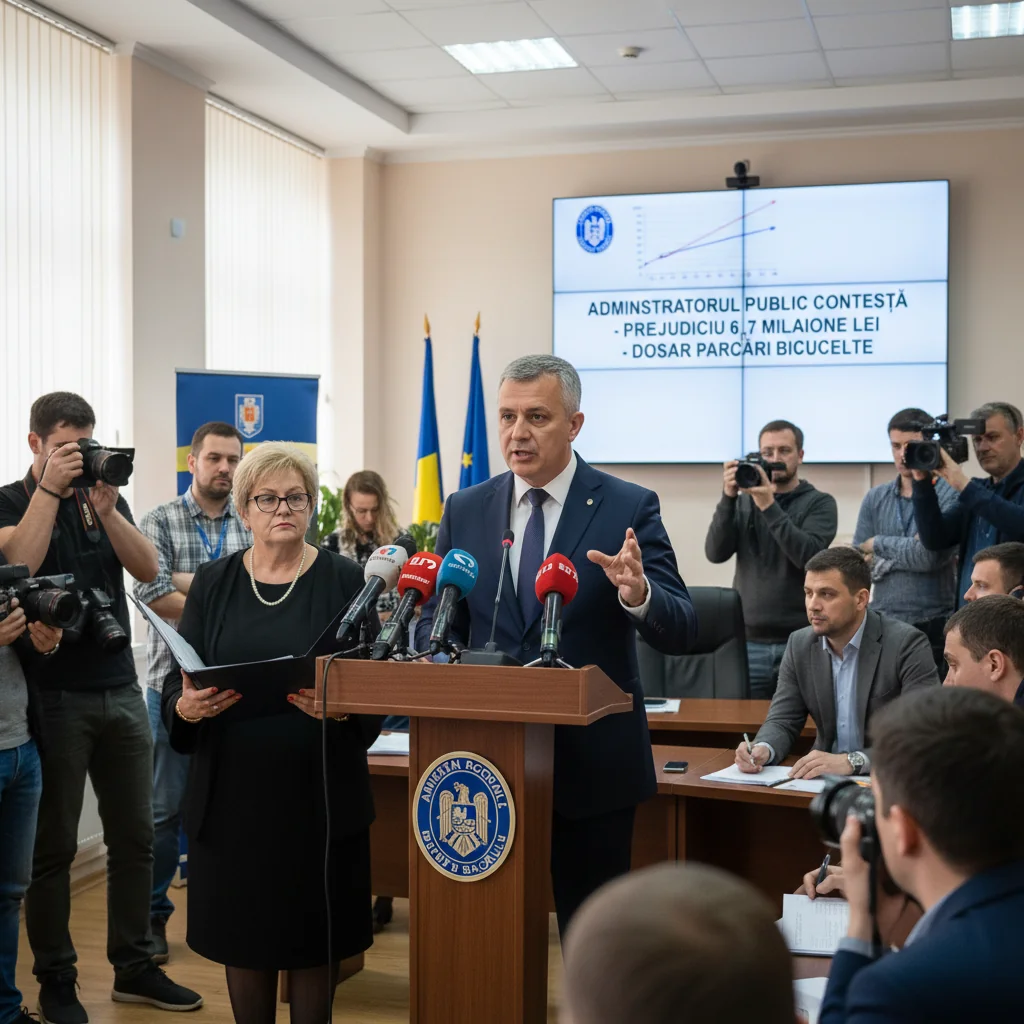 Administratorul public al Bacăului atacă în instanță hotărârea privind recuperarea prejudiciului de 6,7 milioane lei în dosarul parcărilor de biciclete
