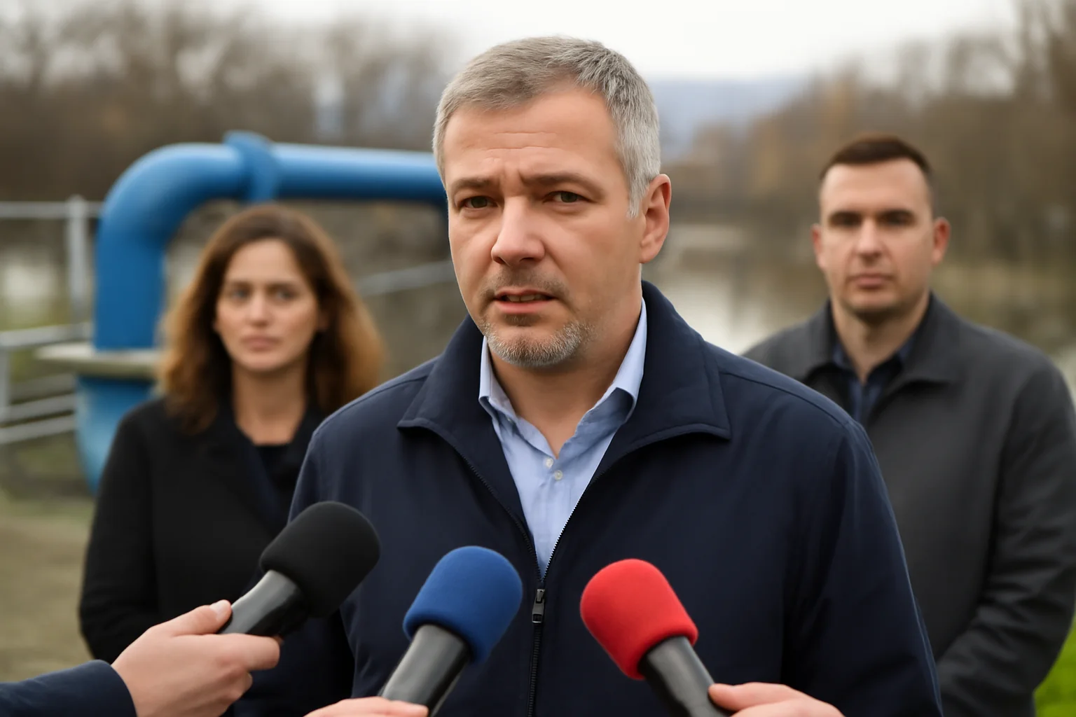 Alimentarea cu apă revine la program normal în municipiul Bacău după avaria de pe aducțiunea Valea Uzului–Bacău