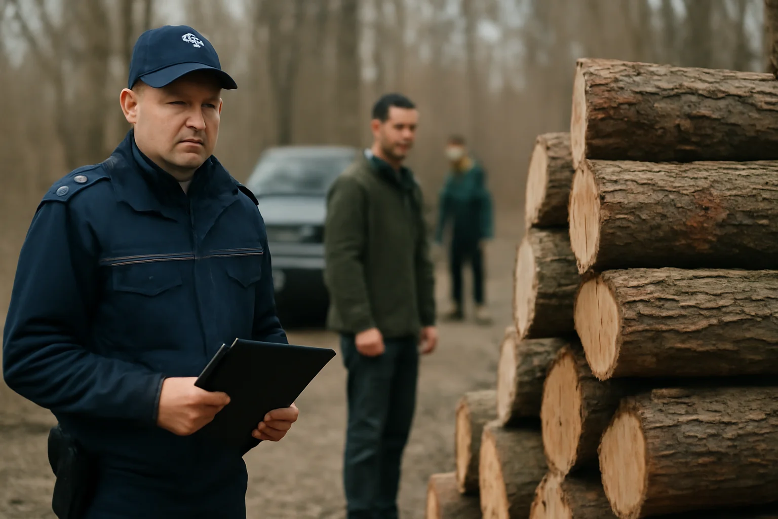 Amenzi de 15.000 lei, 200 mc de material lemnos sechestrat și deschiderea unui dosar penal după verificările silvice din județul Bacău
