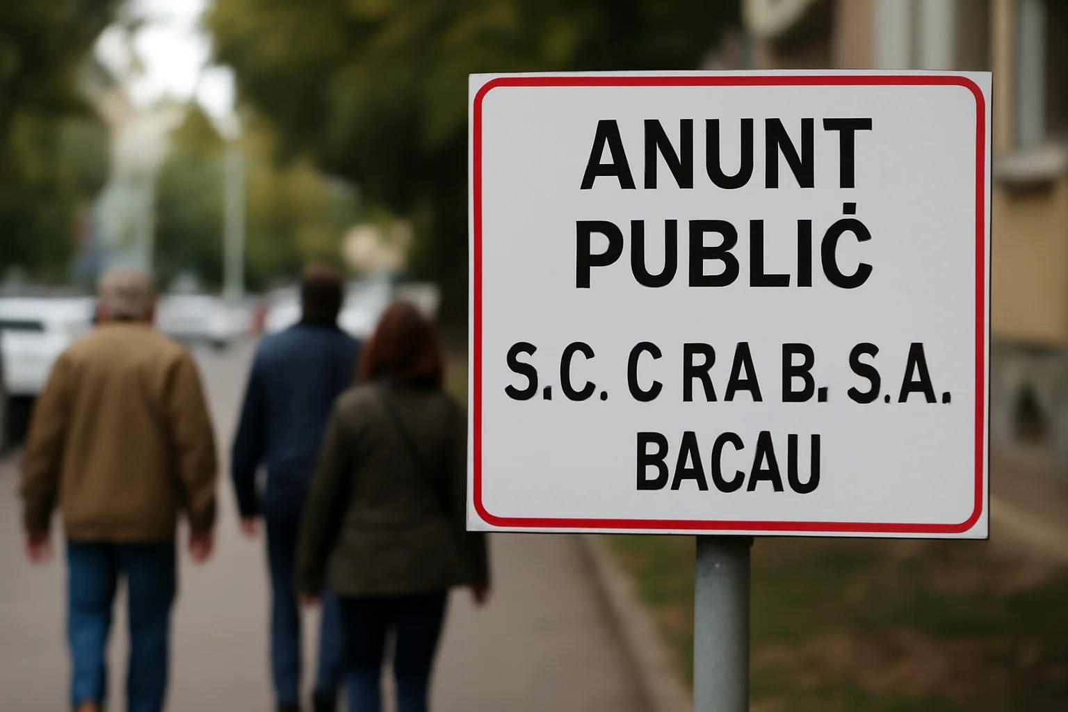 Anunț oficial S.C. C.R.A.B. S.A. Bacău – Informații importante pentru locuitorii din Bacău