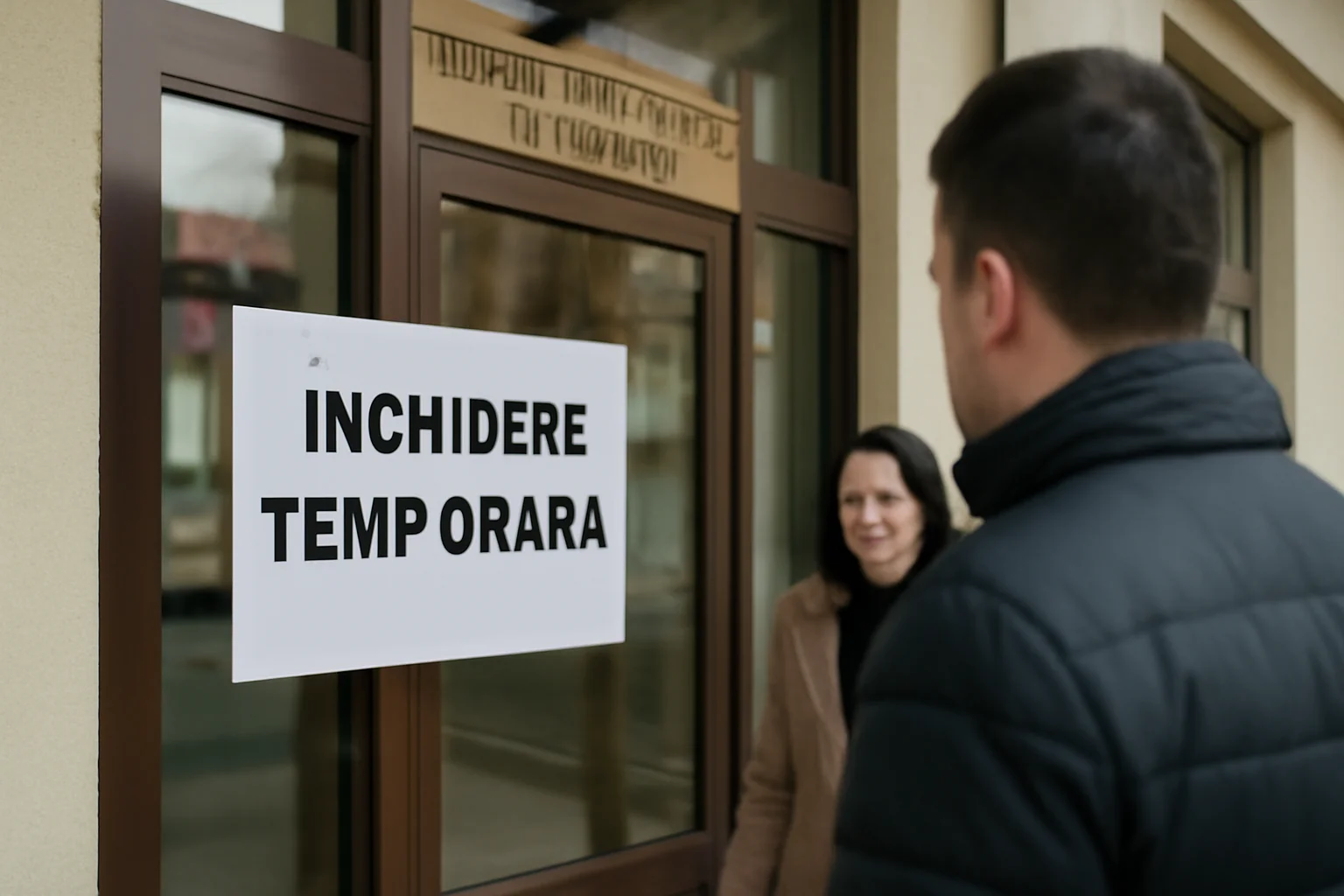Bacău: ghișeu al Direcției de Taxe și Impozite Locale închis temporar pentru lucrări tehnice