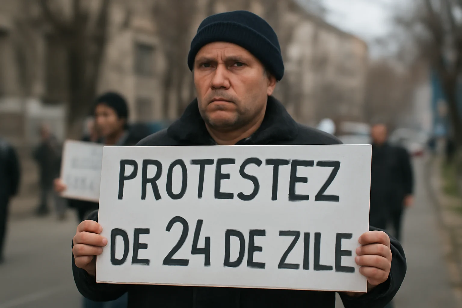 Băcăuan în protest prelungit la Primărie față de majorarea taxelor locale
