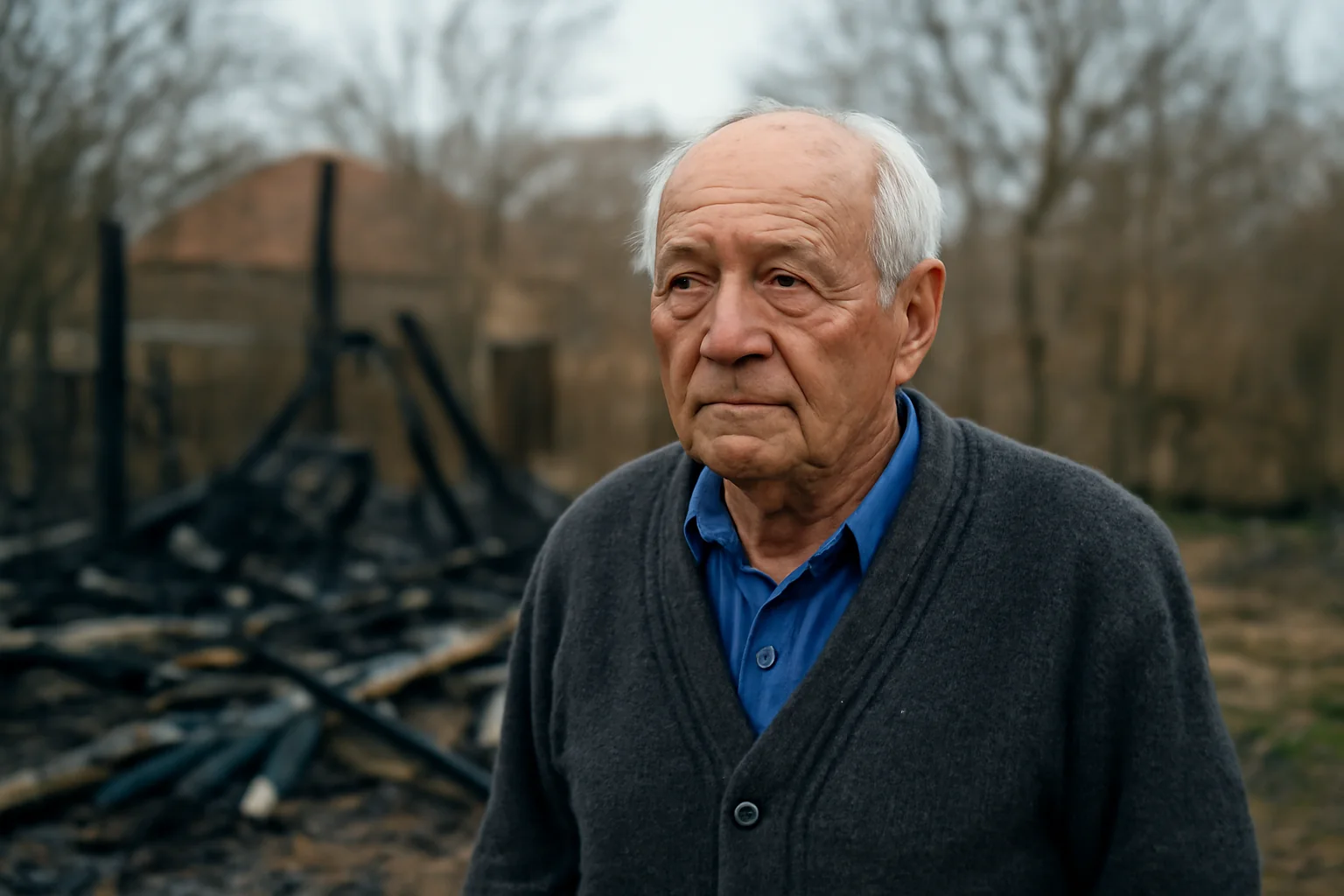 Bărbat de 84 de ani din Podul Turcului mort în incendiu tragic