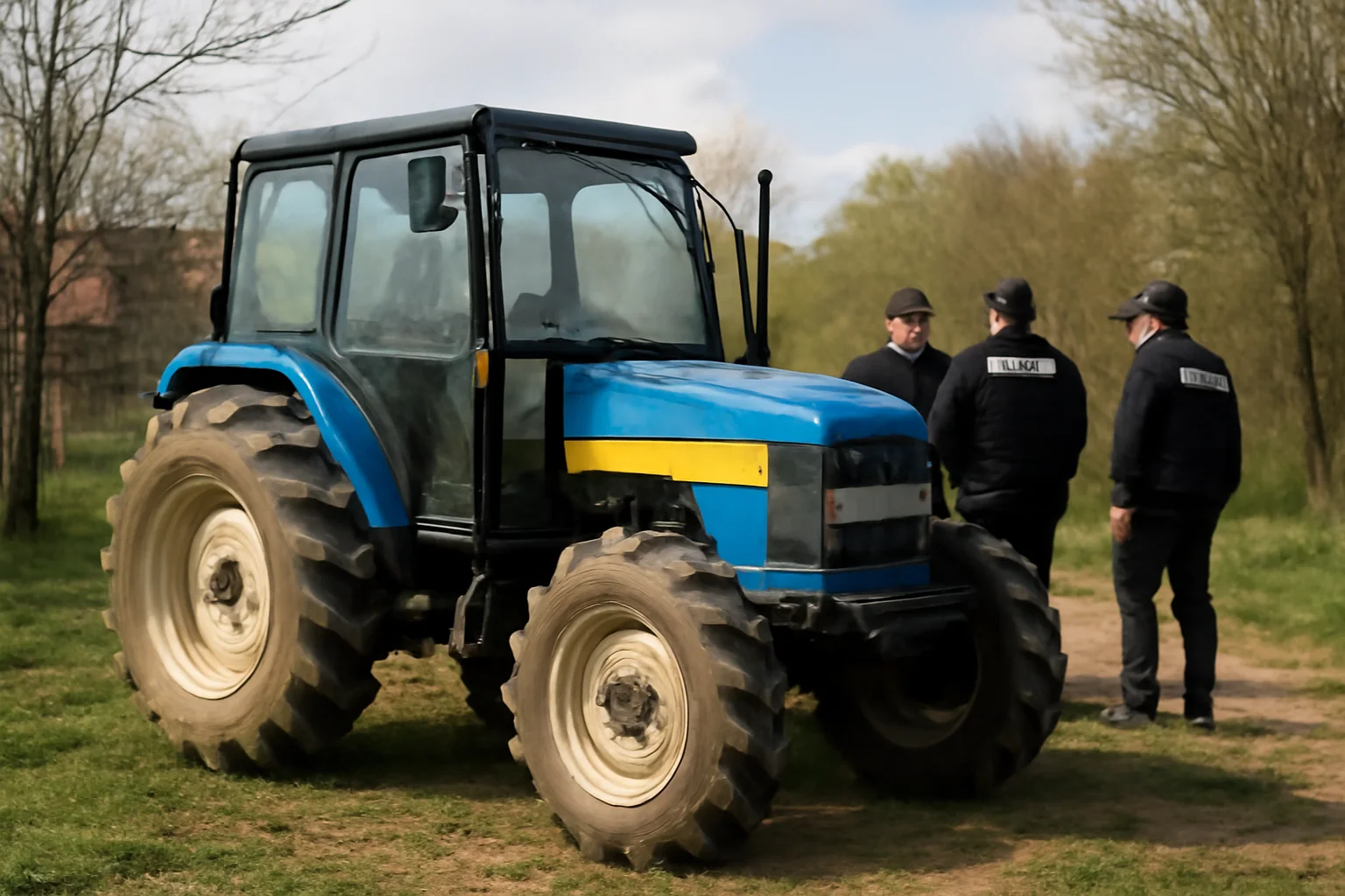 Bărbat din Bacău cercetat într-un dosar internațional privind furtul unui tractor din Belgia