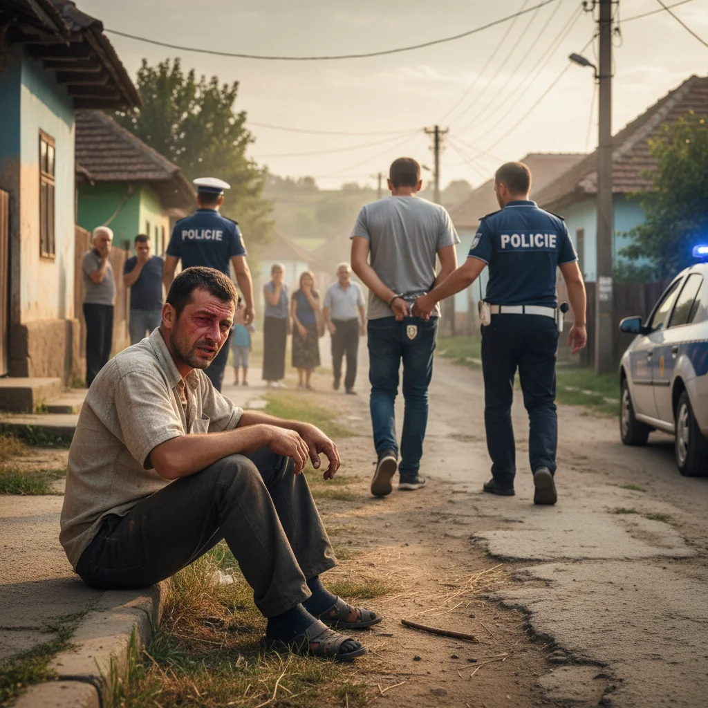 Bărbat din Găiceana agresat violent de doi consăteni, agresorii arestați