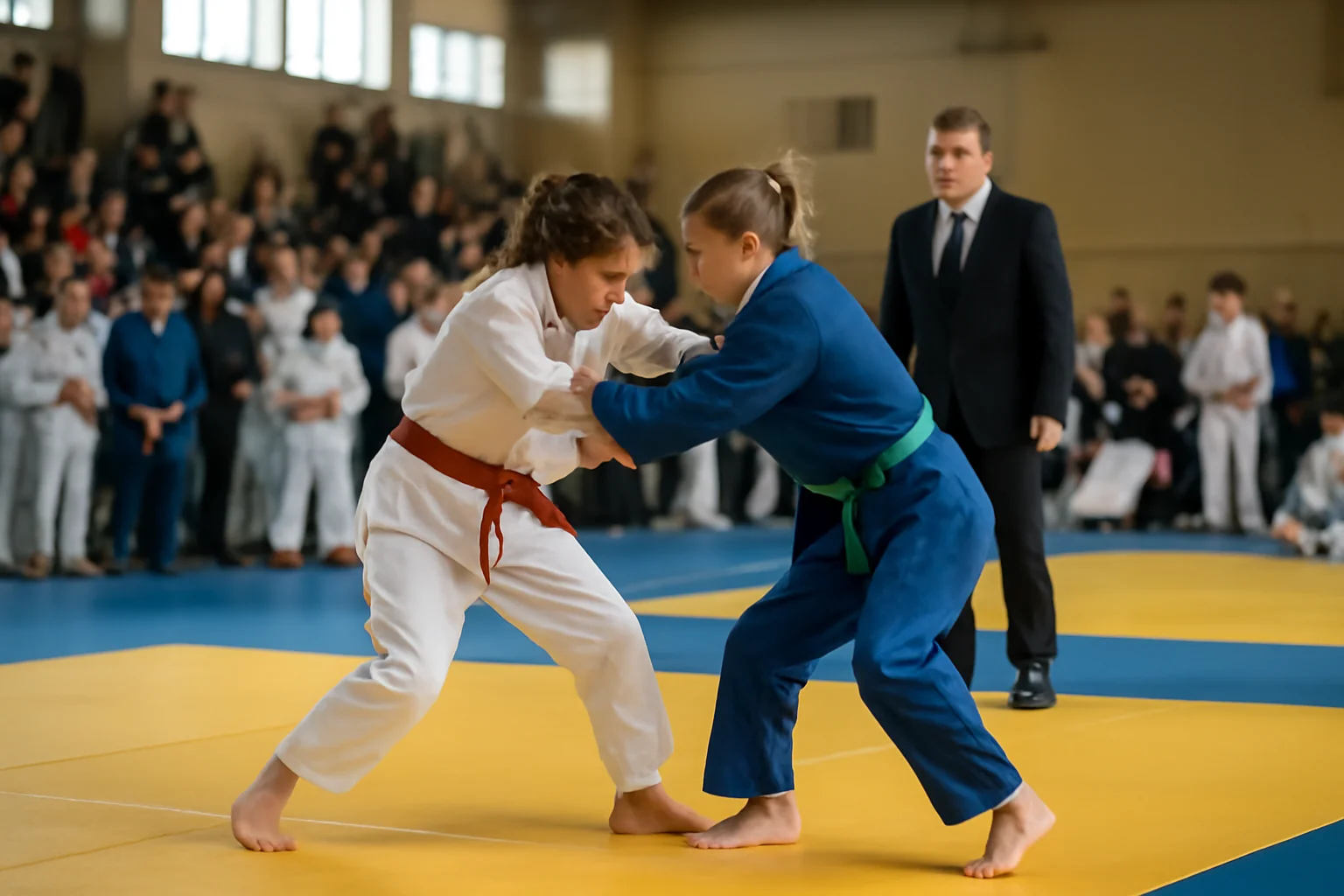 Campionatul Școlar de Judo începe în forță la Onești