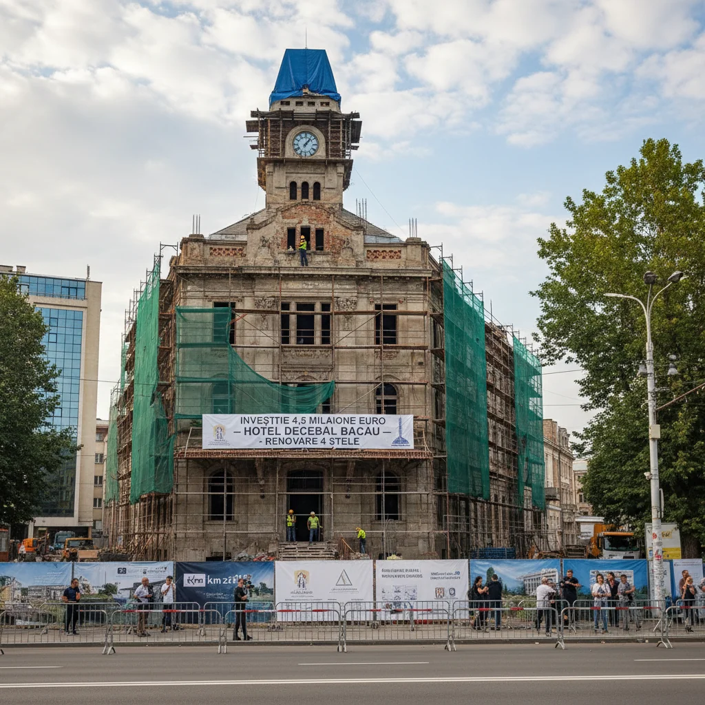 Clădirea de la km zero va deveni hotel de 4 stele