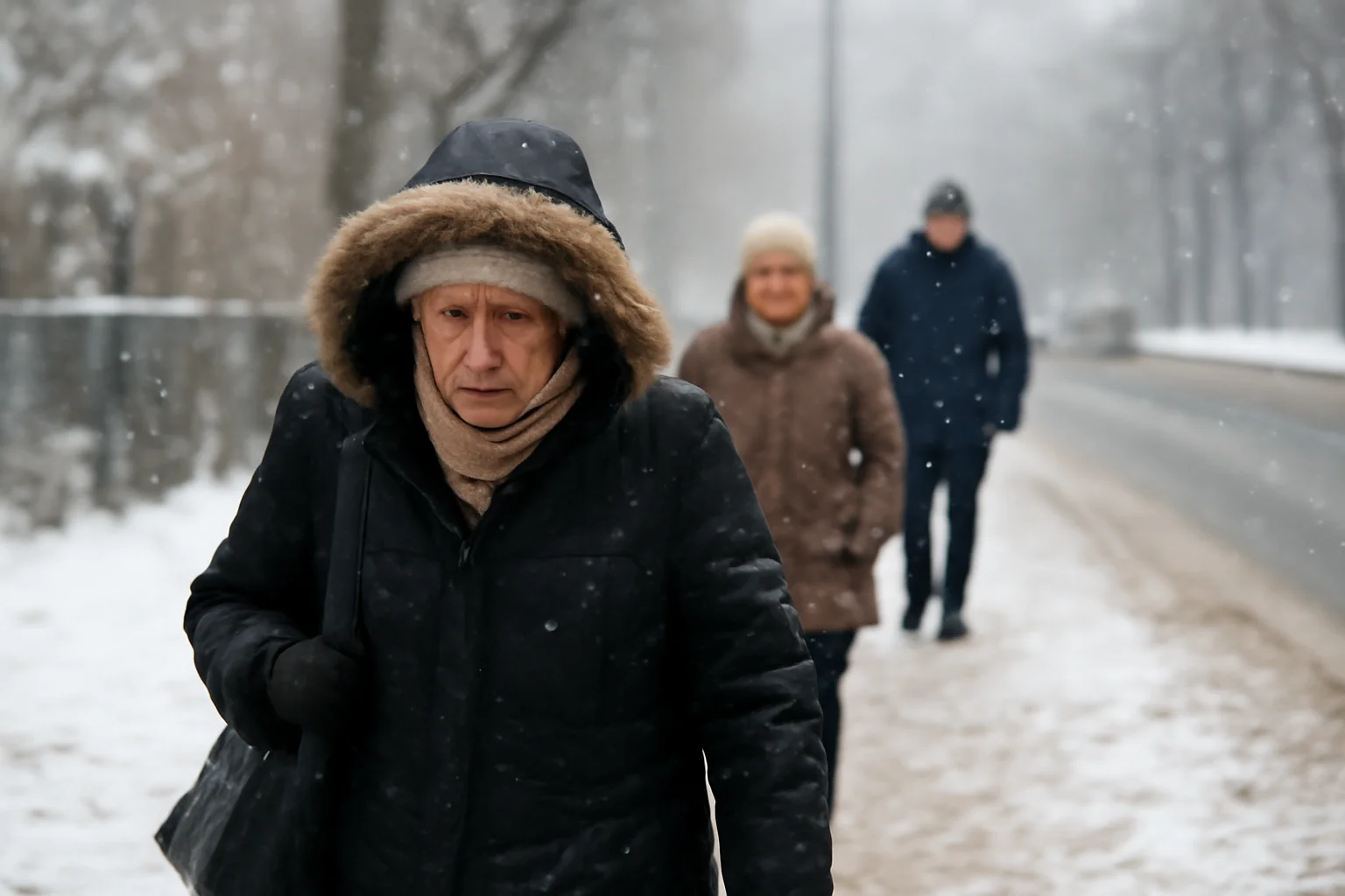 Cod galben de ger la Bacău: temperaturi de până la -20 de grade anunțate de ANM