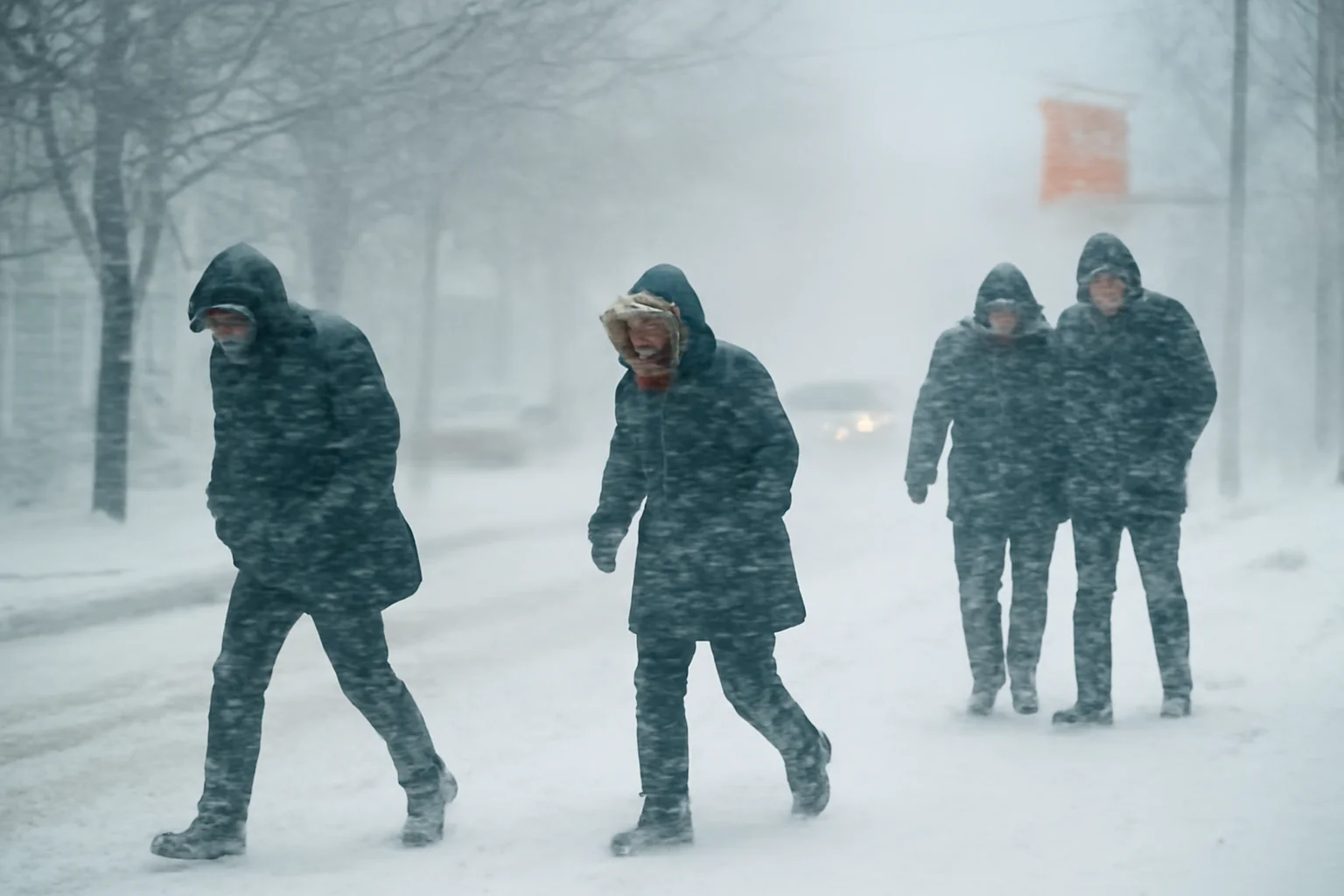 Cod portocaliu de vânt și viscol la Bacău: avertizare meteo pentru 28–29 decembrie