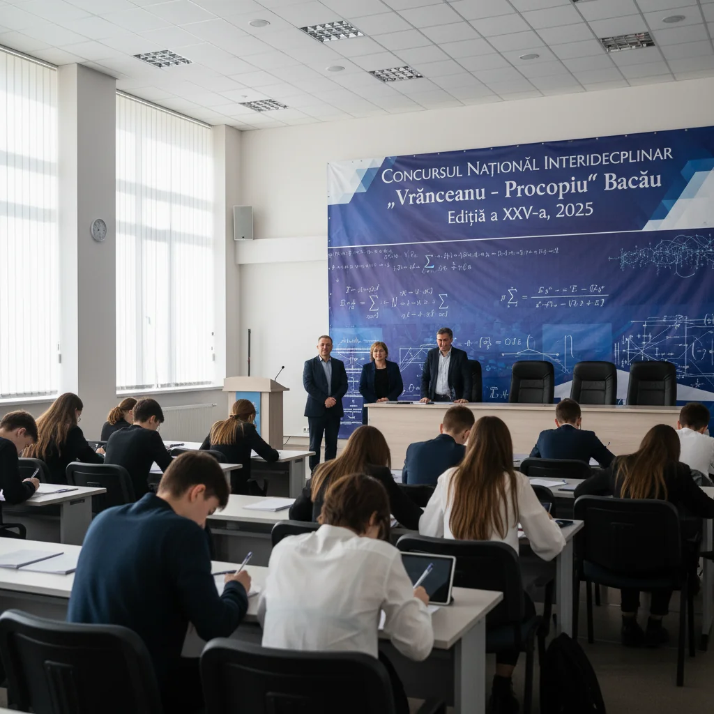 Concursul Național Interdisciplinar Vrânceanu – Procopiu Bacău, Ediția a XXIV-a 2025 – Eveniment Local Important