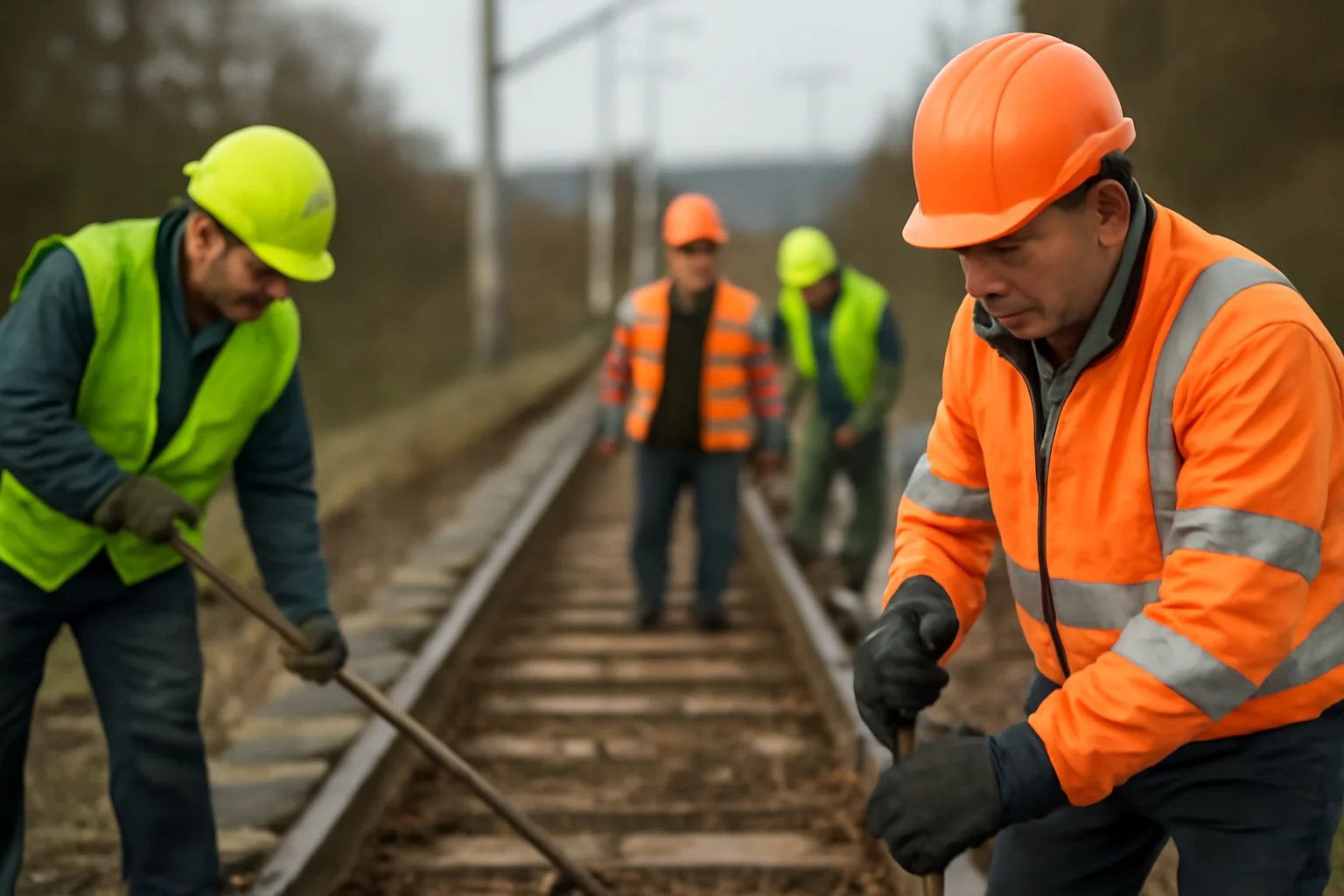 Contract pentru modernizarea traverselor pe linia Bacău–Bicaz, atribuit de Regionala CFR Iași