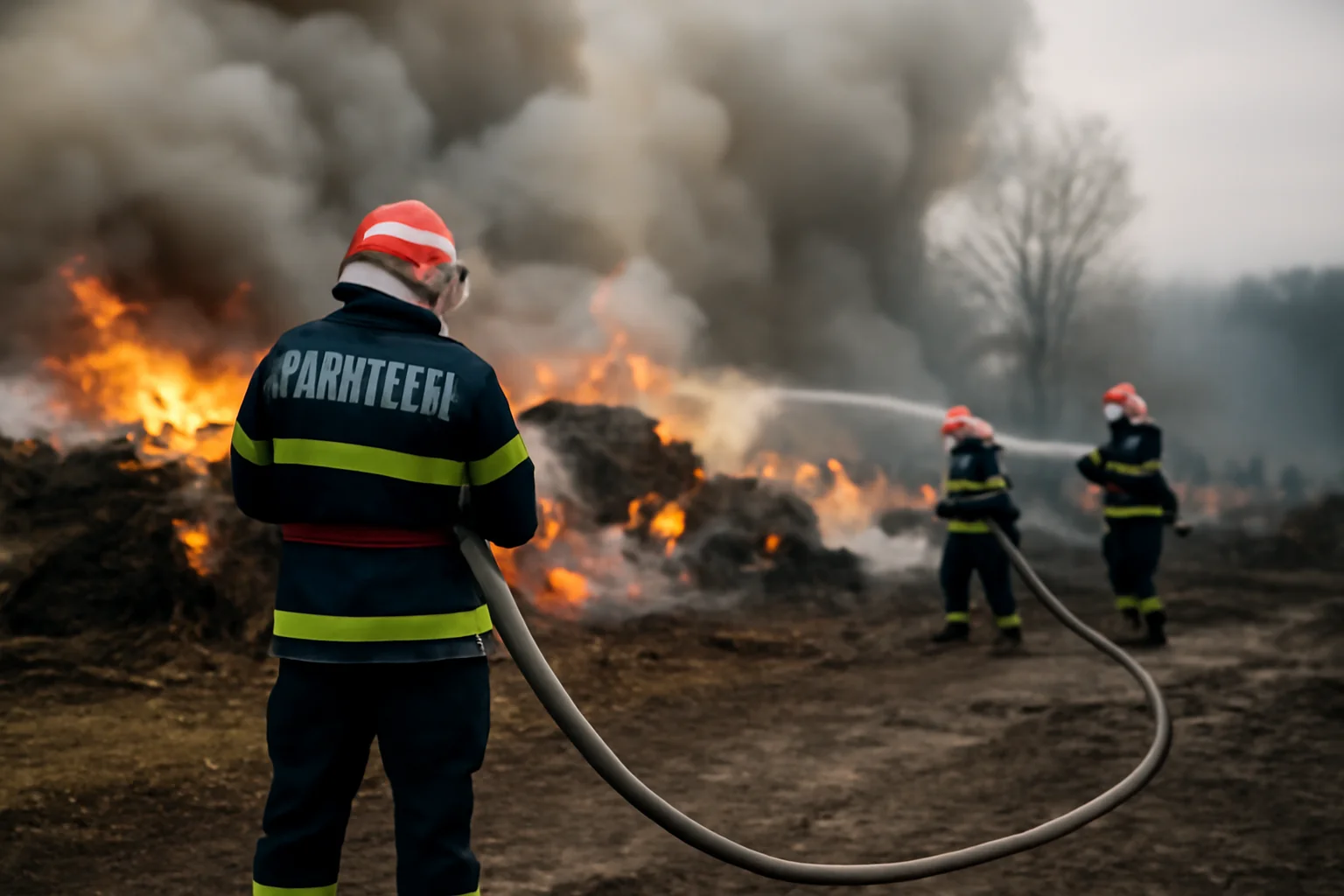 Două incendii gestionate de pompieri în județul Bacău în intervalul 12–13 ianuarie 2026