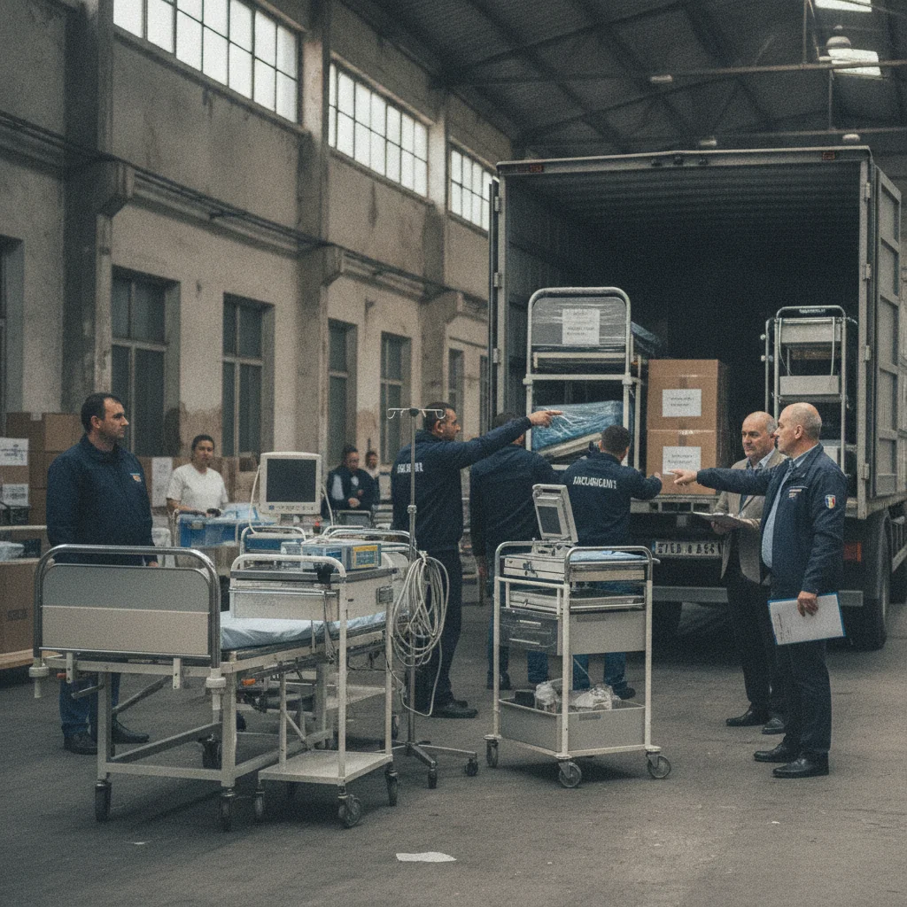 Echipamente medicale de 4,6 milioane lei, donate la Caracal