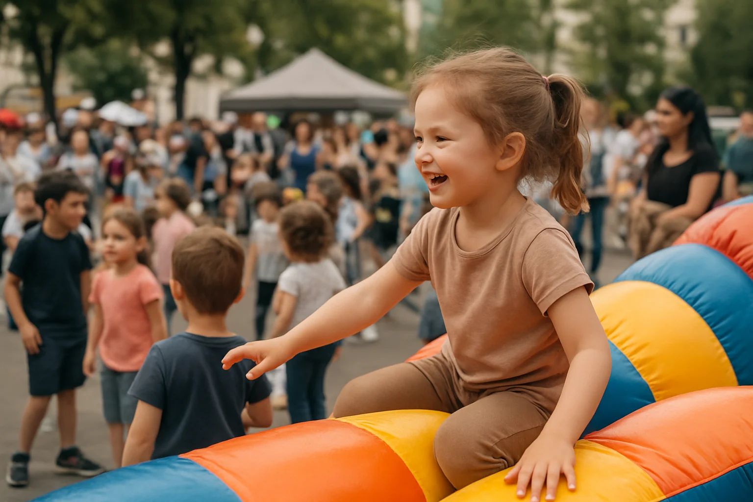 Festivalul Copiilor și Familiei în Piața Tricolorului