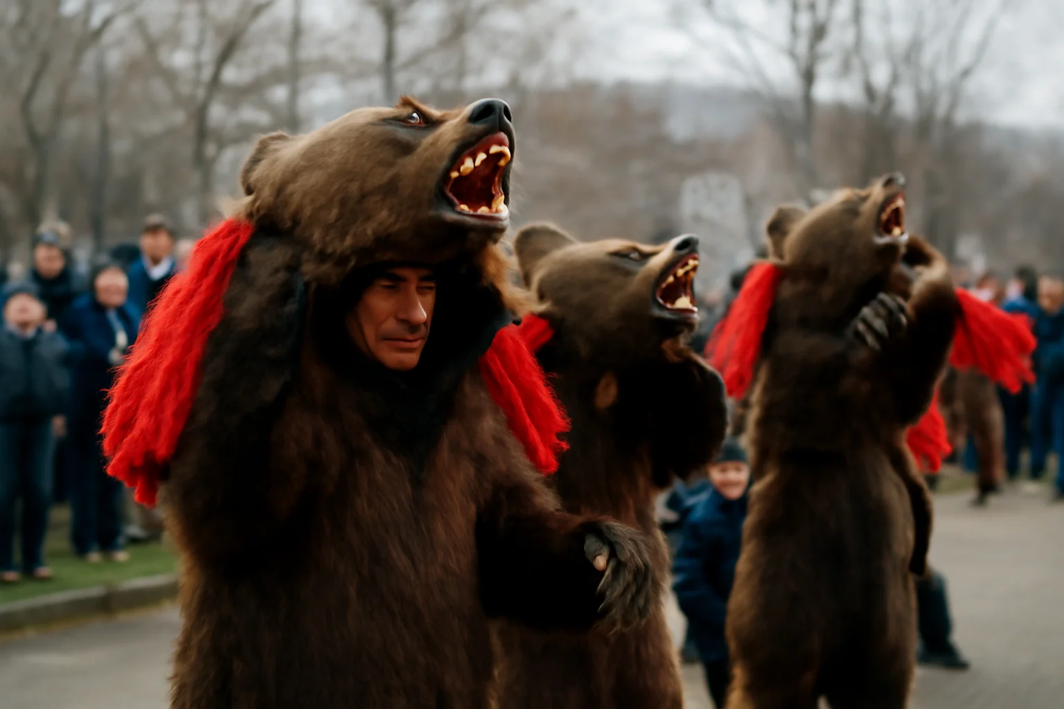 Festivalul datinilor de iarnă cu cete de urși aduce din nou mulțimi pe străzile din Bacău – Comănești se pregătește pentru 31 decembrie 2025