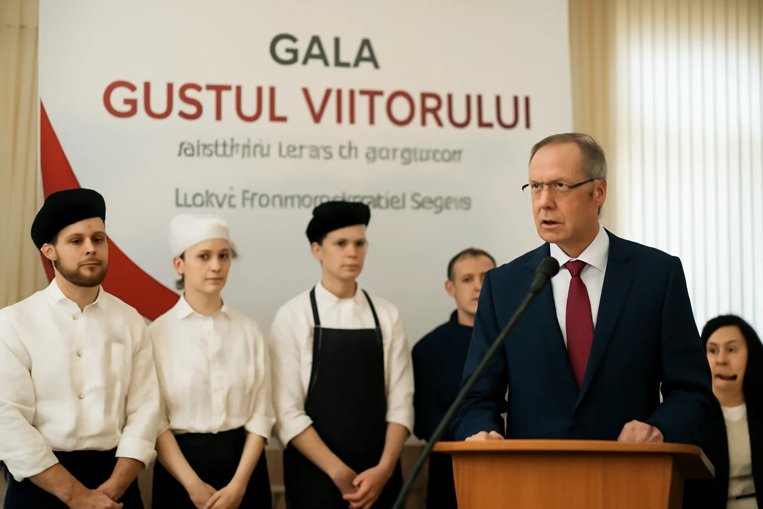 Gala gastronomică Gustul Viitorului la Liceul Anghel Saligny