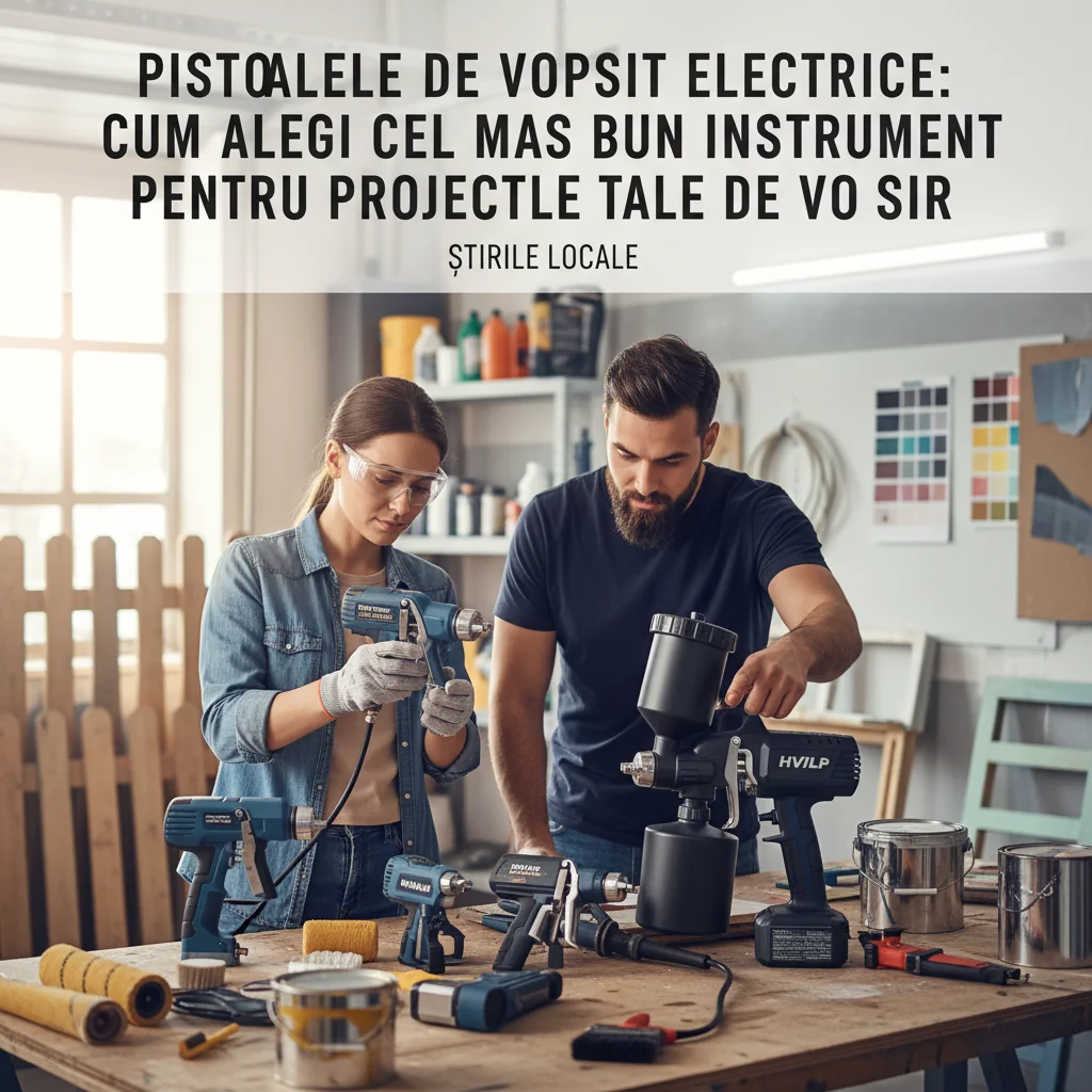 Ghid complet pentru alegerea celui mai bun pistol electric de vopsit pentru proiectele tale locale