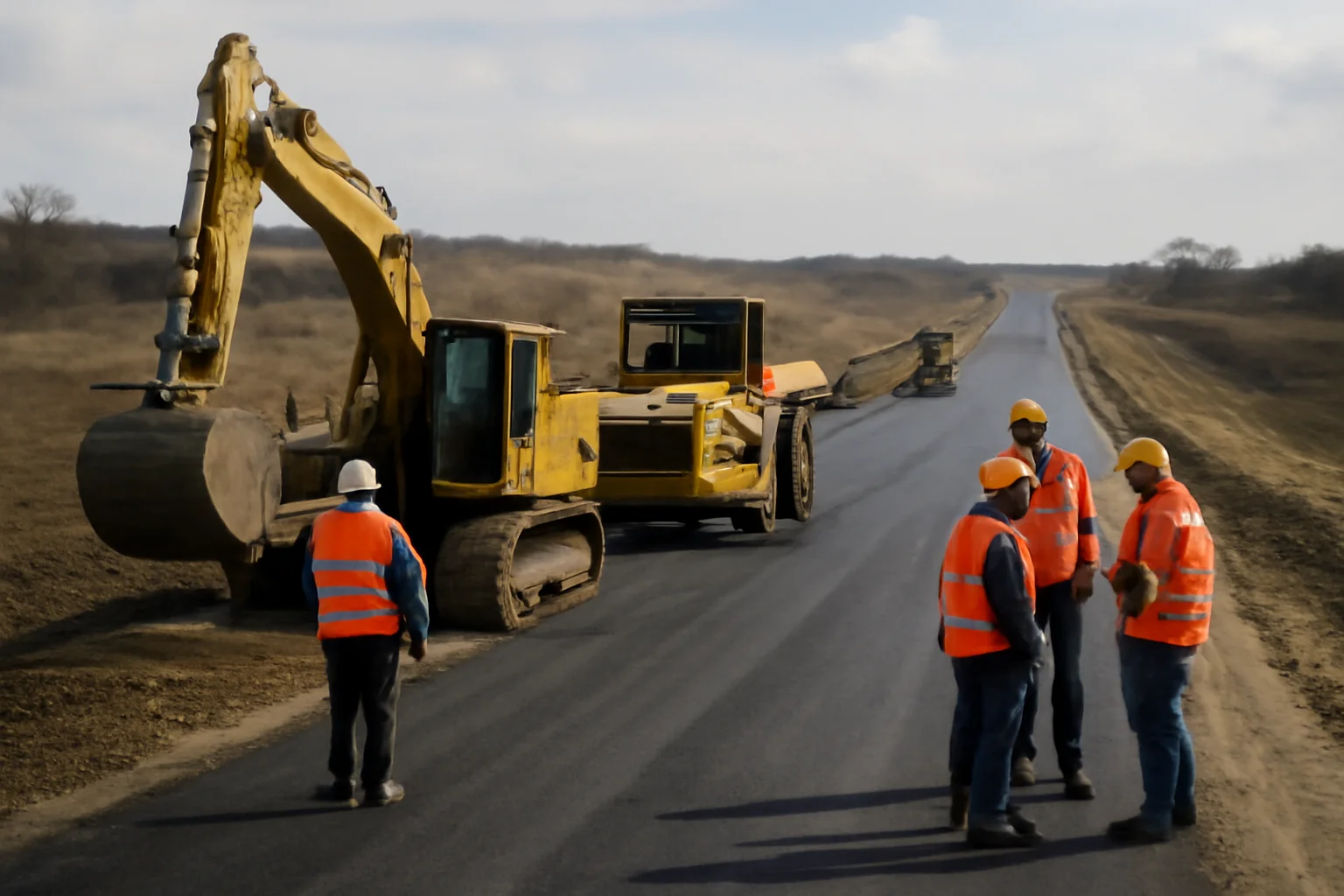 Imagini aeriene noi arată stadiul lucrărilor la Autostrada A7 Bacău–Pașcani și Focșani–Bacău