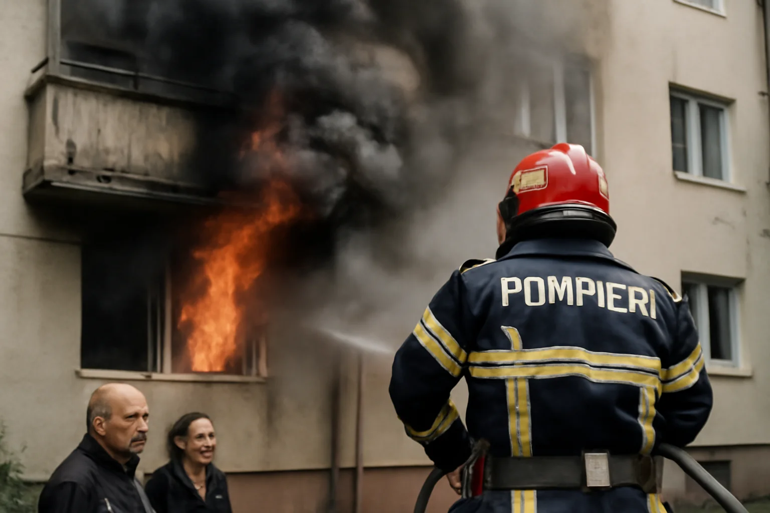 Incendiu în apartament din municipiul Bacău cauzat de scurtcircuit – ULTIMA ORĂ și UPDATE
