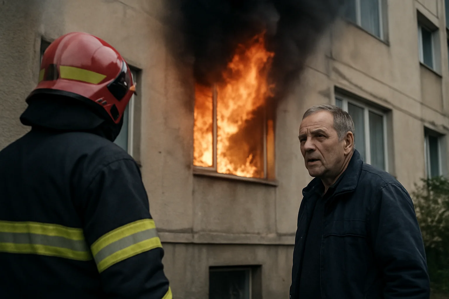 Incendiu în Moinești: Lumânare aprinsă, cauză probabilă