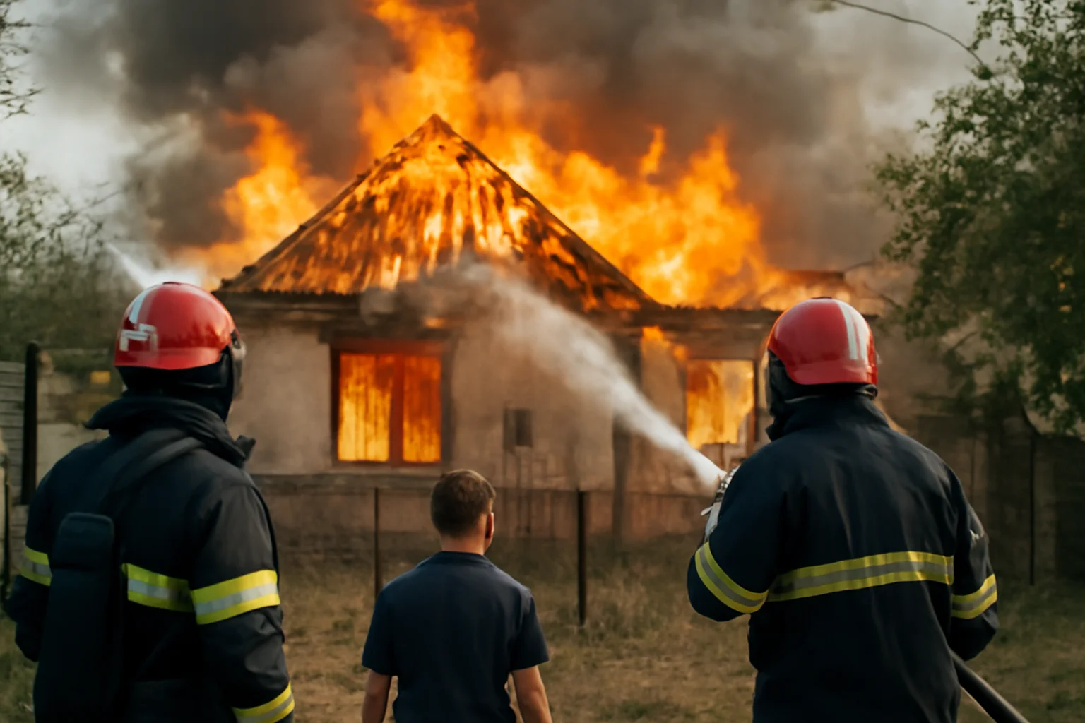 Incendiu la o locuință din comuna Târgu Trotuș, sat Viișoara, anunțat în județul Bacău