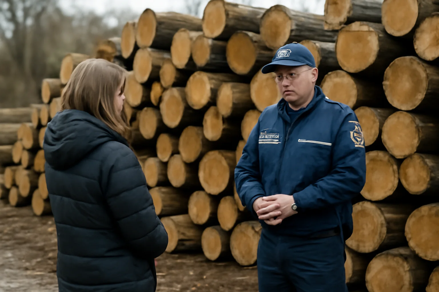 Lemn confiscat în valoare de 20.000 lei de polițiștii din Dărmănești