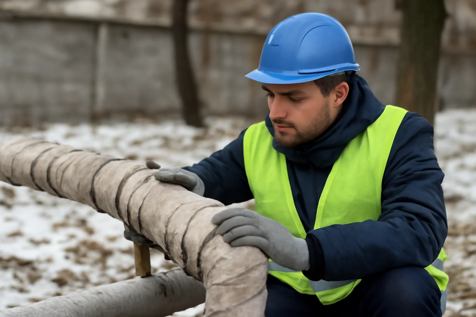 locuitorii sunt îndemnați să își izoleze instalațiile din căminele de branșament pentru a preveni înghețul