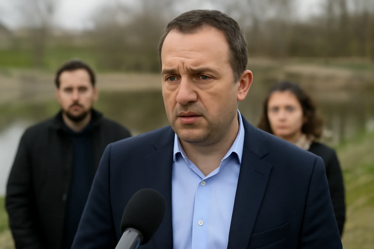 Lucian Bogdănel acuză Primăria că a acceptat un alt proiect pentru rezerva de apă, care nu respectă parametrii promiși