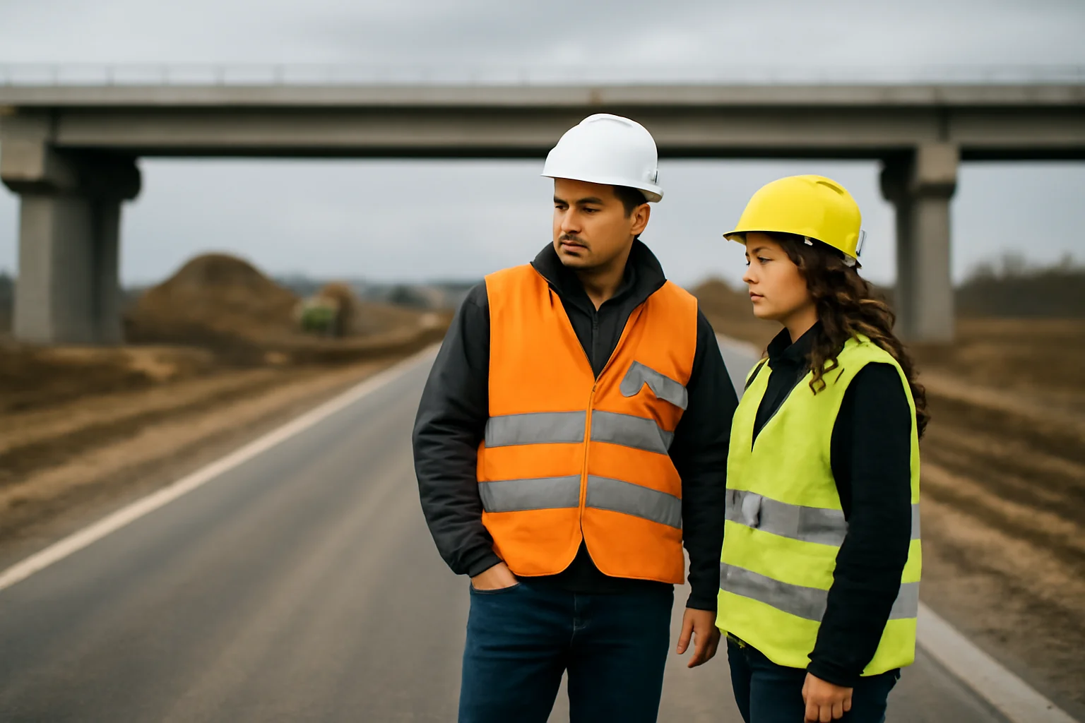 Lucrările pe Autostrada A7 Focșani–Bacău avansează pe lotul Răcăciuni–Bacău, în apropiere de Bacău
