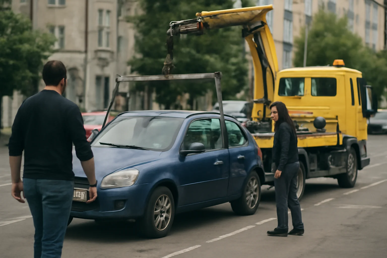 Mașinile parcate peste noapte la centrul comercial Supernova Bacău vor fi ridicate, șoferii plătind 100 de euro pentru recuperare