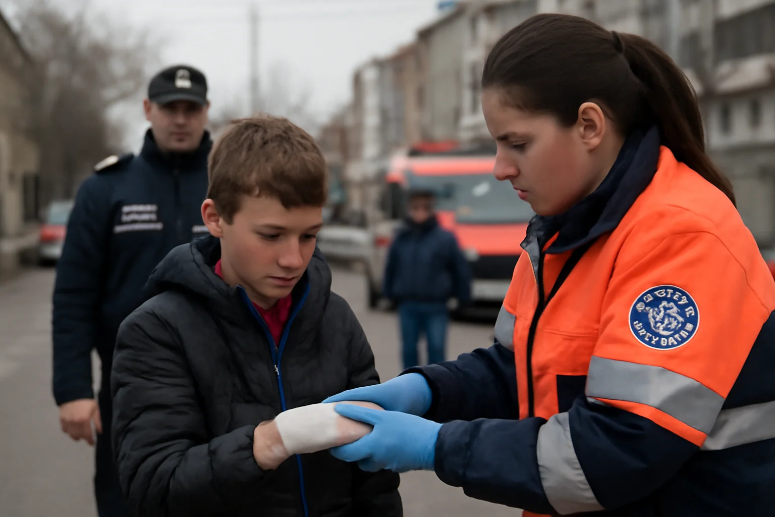 Minor rănit de o petardă la Bacău în seara de 29 decembrie