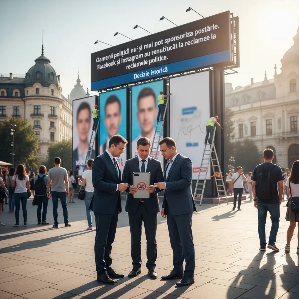 Oamenii politici nu mai pot sponsoriza postările