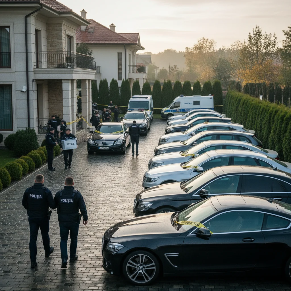 Percheziții și Sechestru pe 12 Autovehicule în Dosar de Evaziune Fiscală cu Prejudiciu de 150.000 de Lei