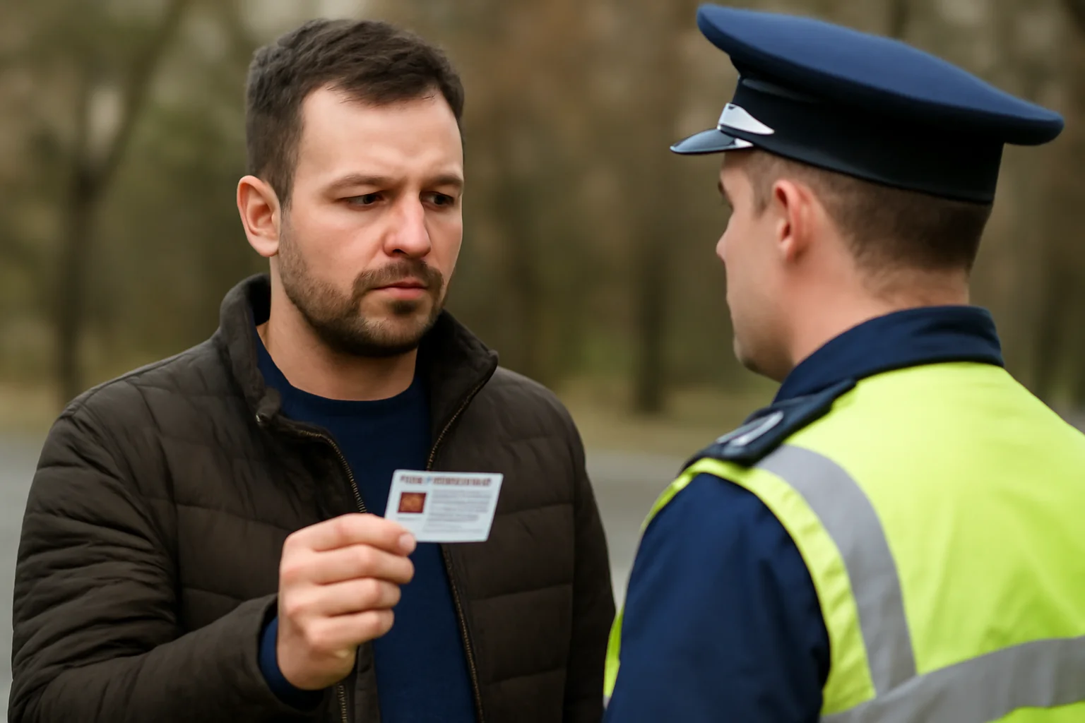 Permis de conducere fals: bărbat cercetat penal în Bacău
