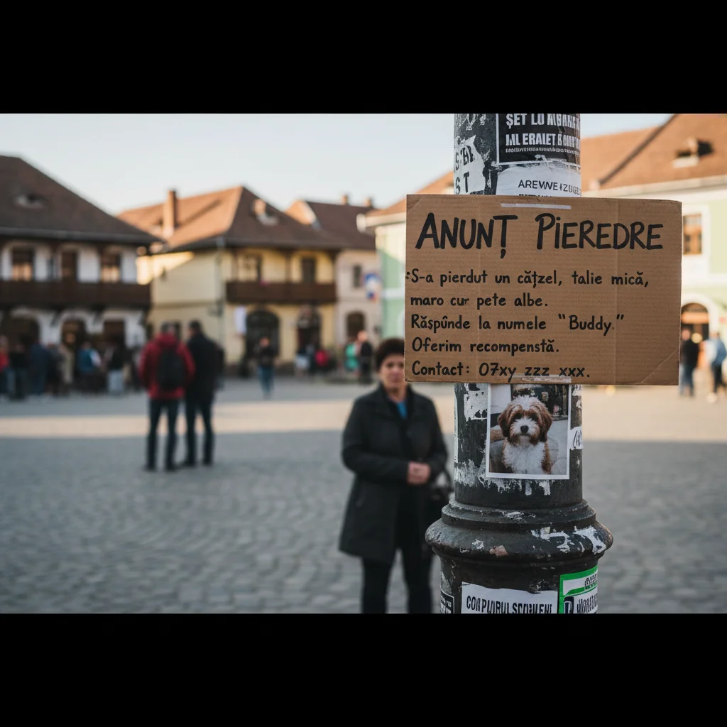 Persoană/Pierdere Semnalată în Localitatea Noastră