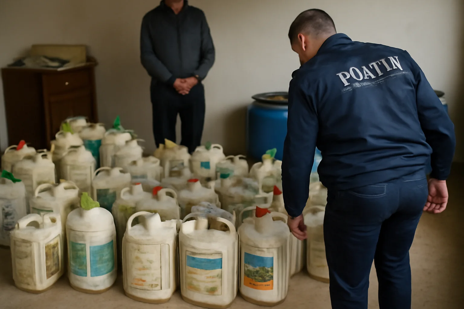 Pesticide expirate și zeci de kilograme găsite în Prăjești