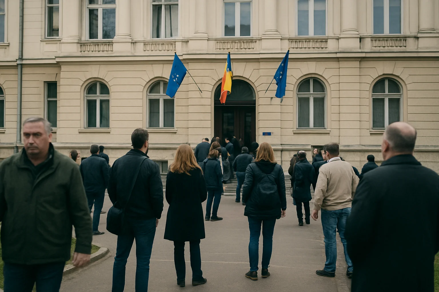 Prefectura Bacău revine în sediul reabilitat; activitate suspendată vineri