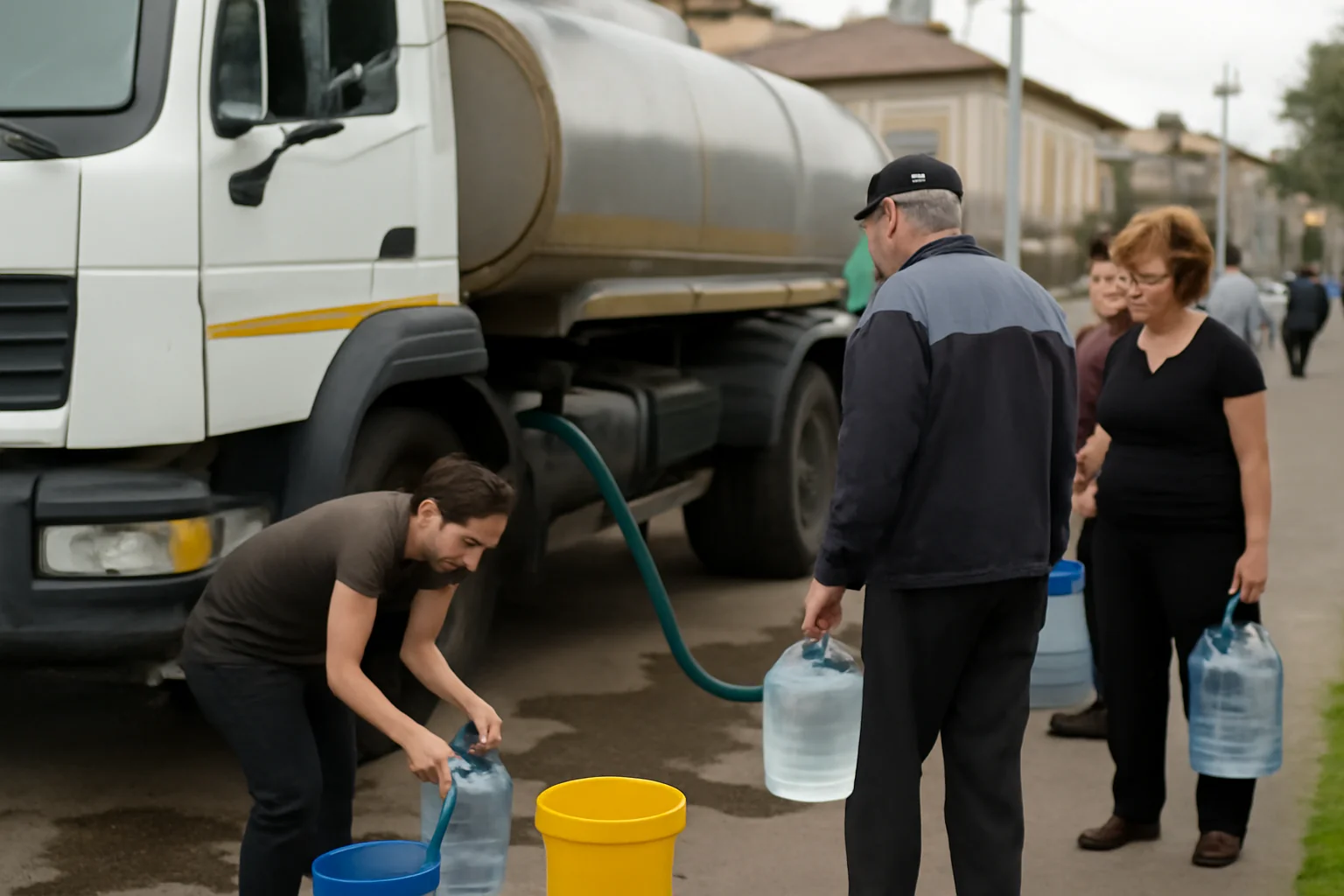 Program limitat de alimentare cu apă în Bacău după avaria de pe conducta Valea Uzului