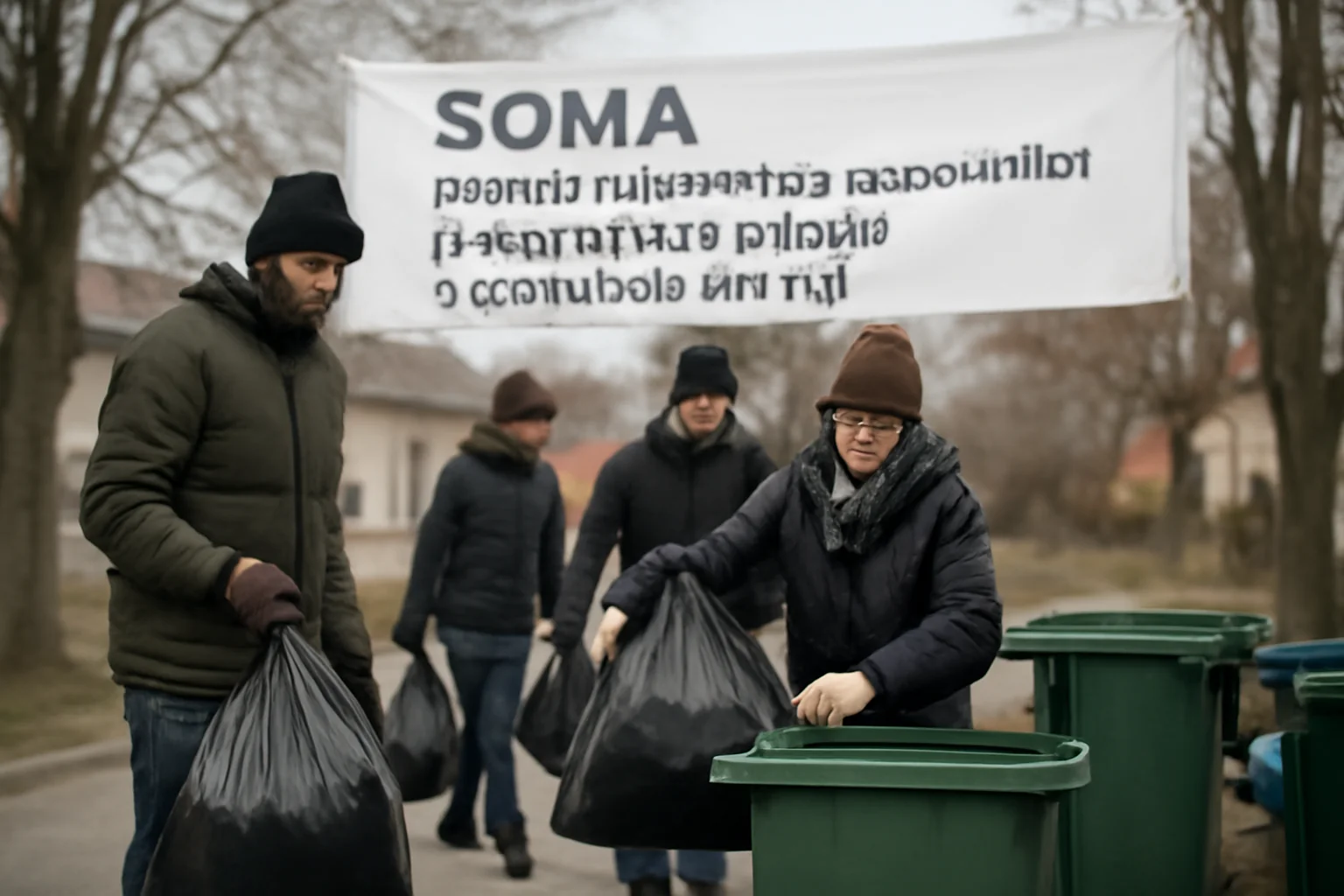 Programul SOMA pentru colectarea deșeurilor în Bacău și comunele din jur în perioada 26–31 ianuarie 2026