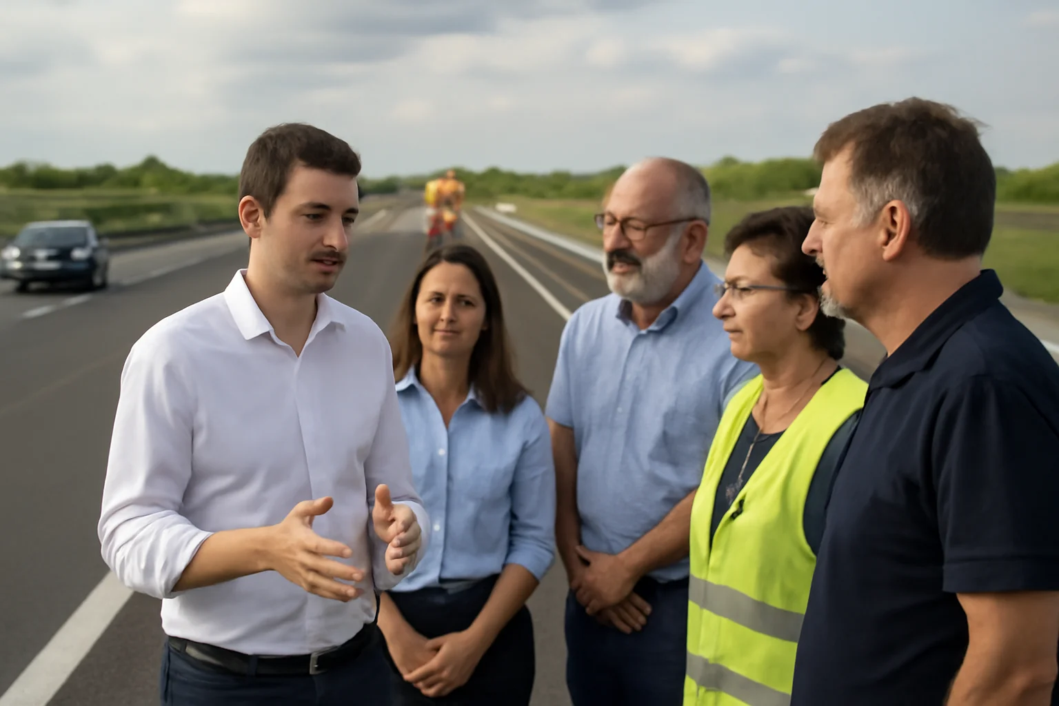 Progres semnificativ la lotul 2 al Autostrăzii A7 în Bacău: peste 90% dintre lucrări finalizate, deschiderea traficului estimată până în august 2026