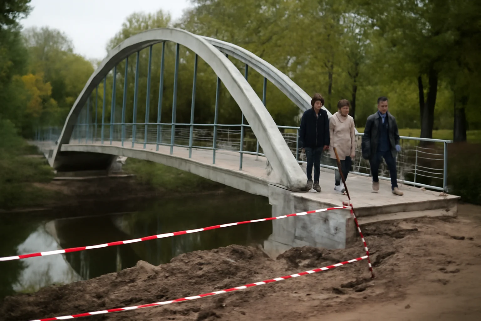 Proiectul pasarelei de 7 milioane de euro de la Parcul Cancicov din Bacău, în prag de eșec după ani de întârzieri