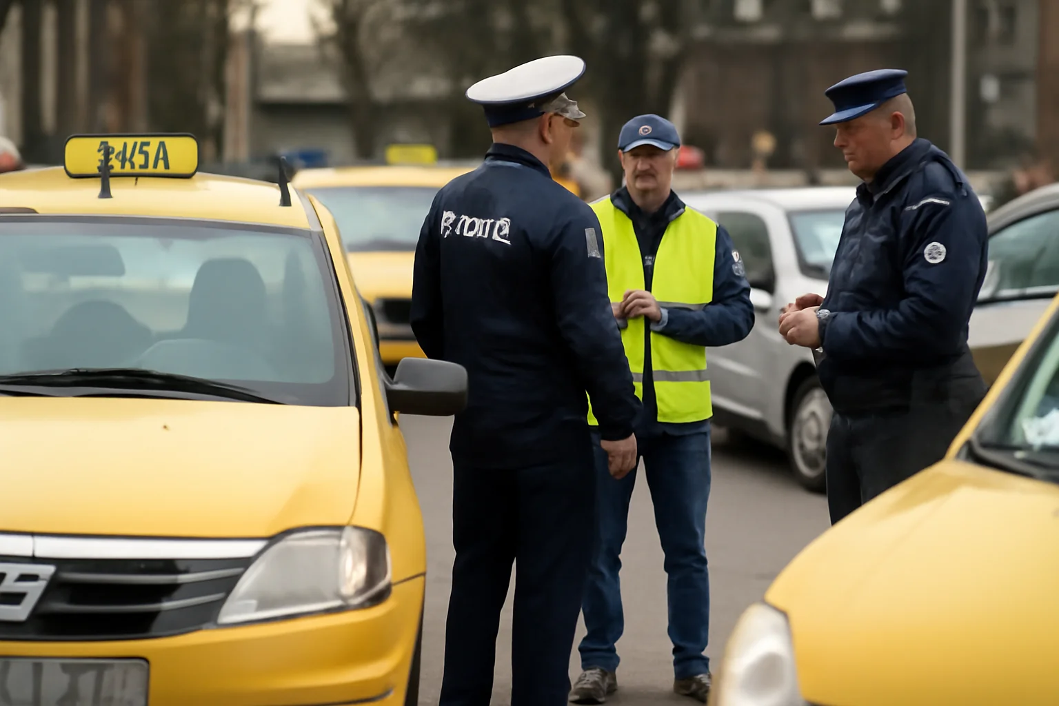Razie taximetriști Bacău: certificate retrase și amenzi aplicate