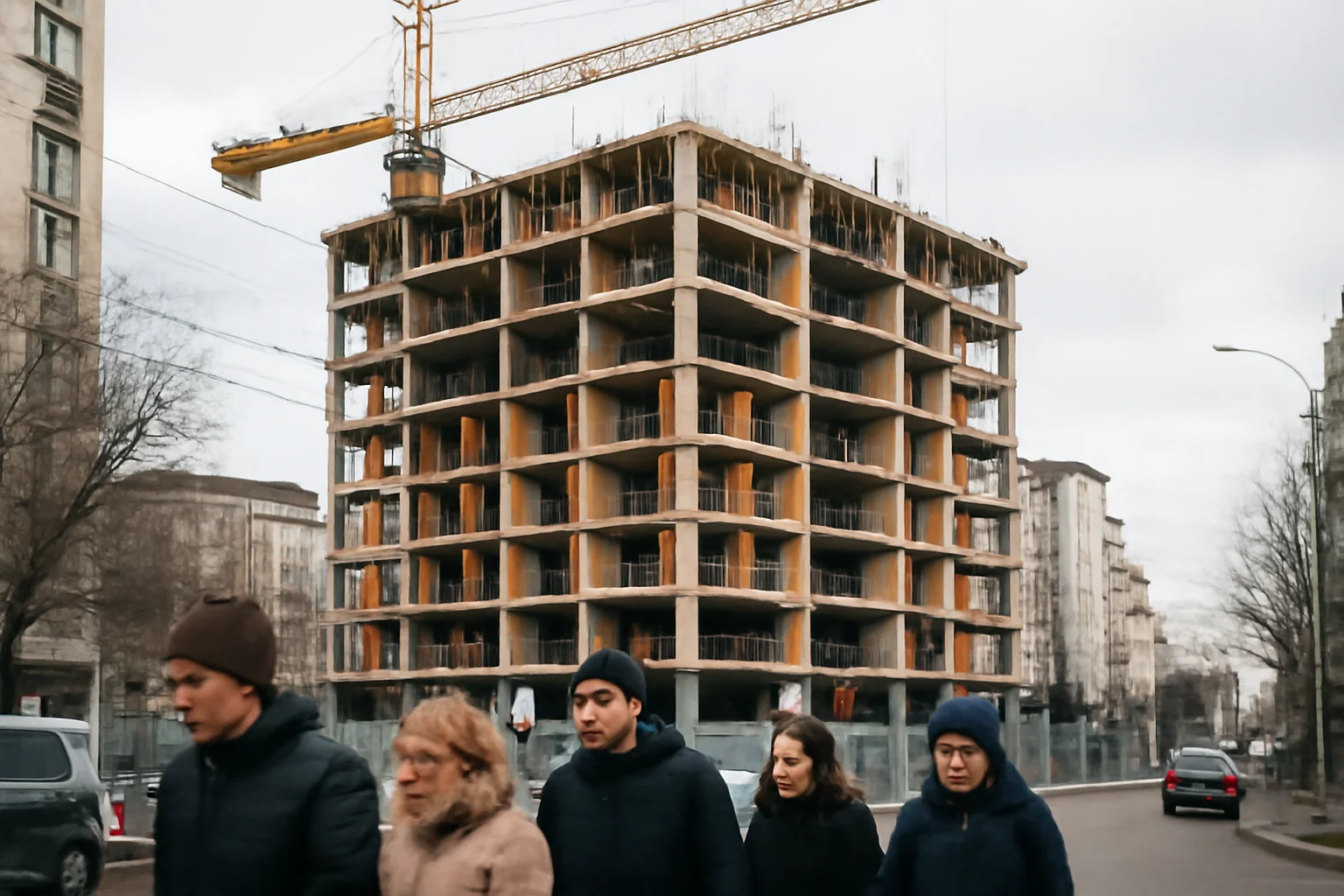 Simba proiectează un nou imobil de 9 etaje cu 85 de apartamente pe bulevardul Ștefan cel Mare, într-o zonă deja sufocată de blocuri