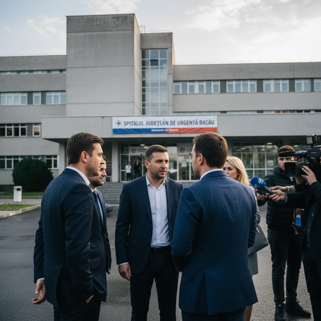 SJU Bacău răspunde cu întârziere în cazul medicului Liliana Petrescu, anchetată pentru mită și fals, evitând să dezvăluie numele acestuia