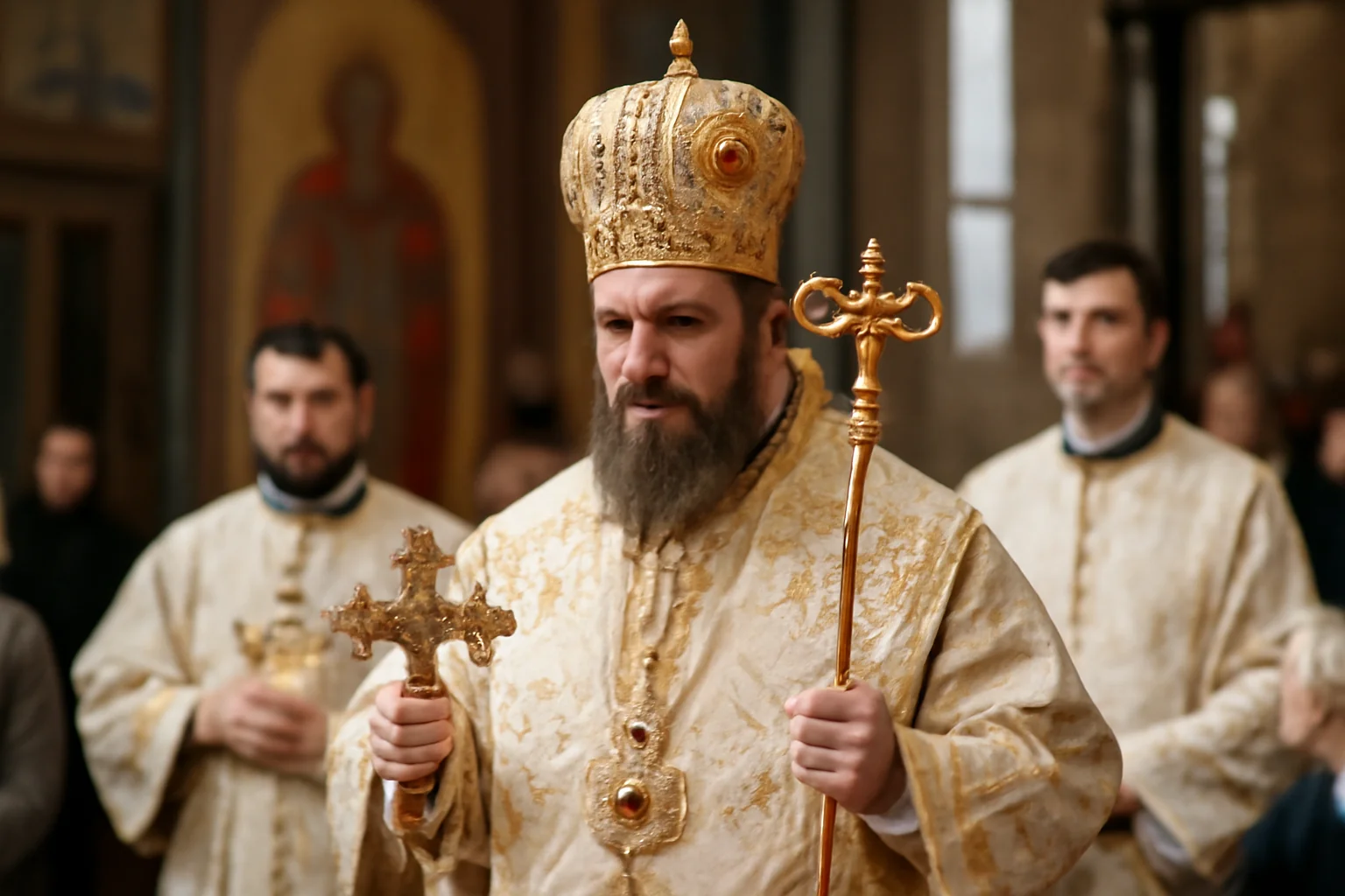 Slujire arhierească la Biserica „Sfântul Dumitru”-Narcisa din Bacău în prezența IPS Ioachim