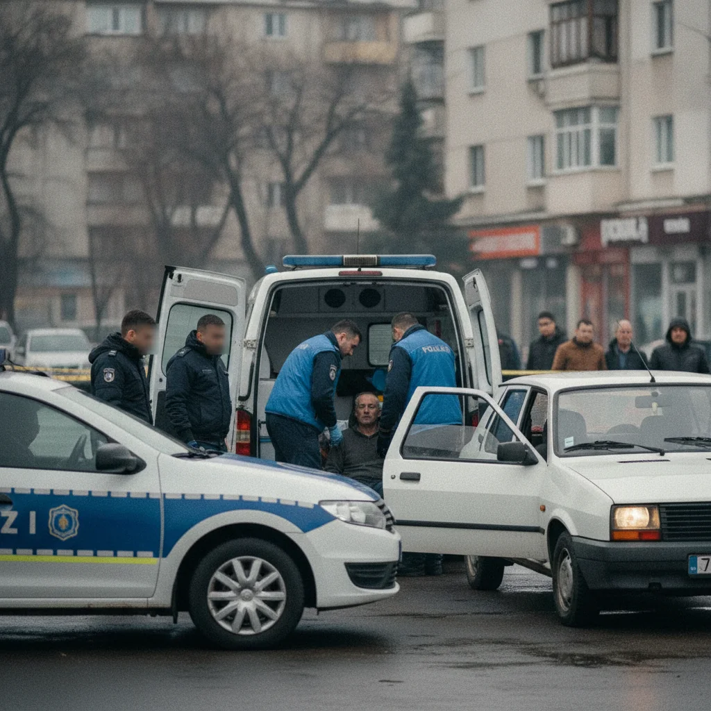 Șofer de 55 de ani a murit după ce i s-a făcut rău în timpul unui control auto la Comănești