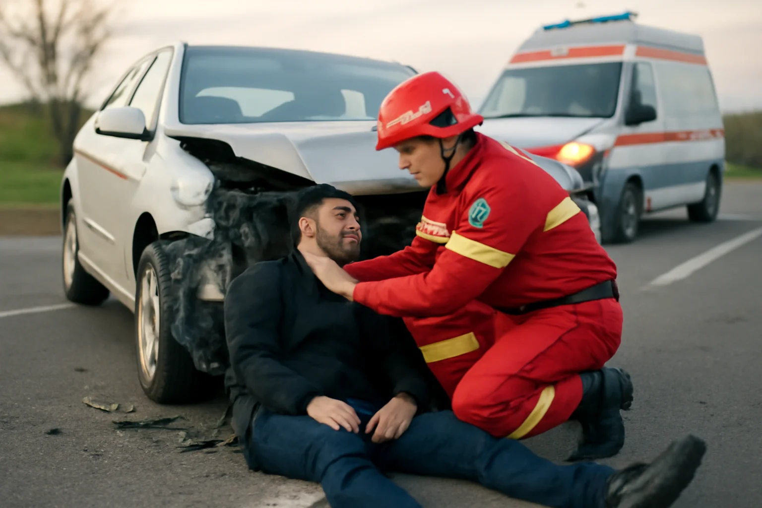 Șofer din Bacău rănit într-un accident grav pe DN2-E85, în noaptea de 9 spre 10 ianuarie